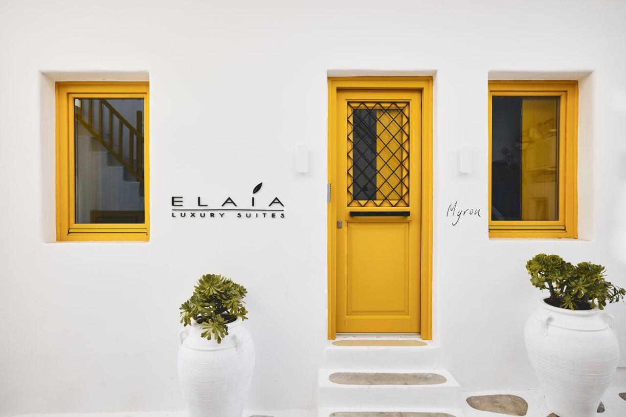 Elaia Luxury Suites Mykonos Mykonos Town Dış mekan fotoğraf