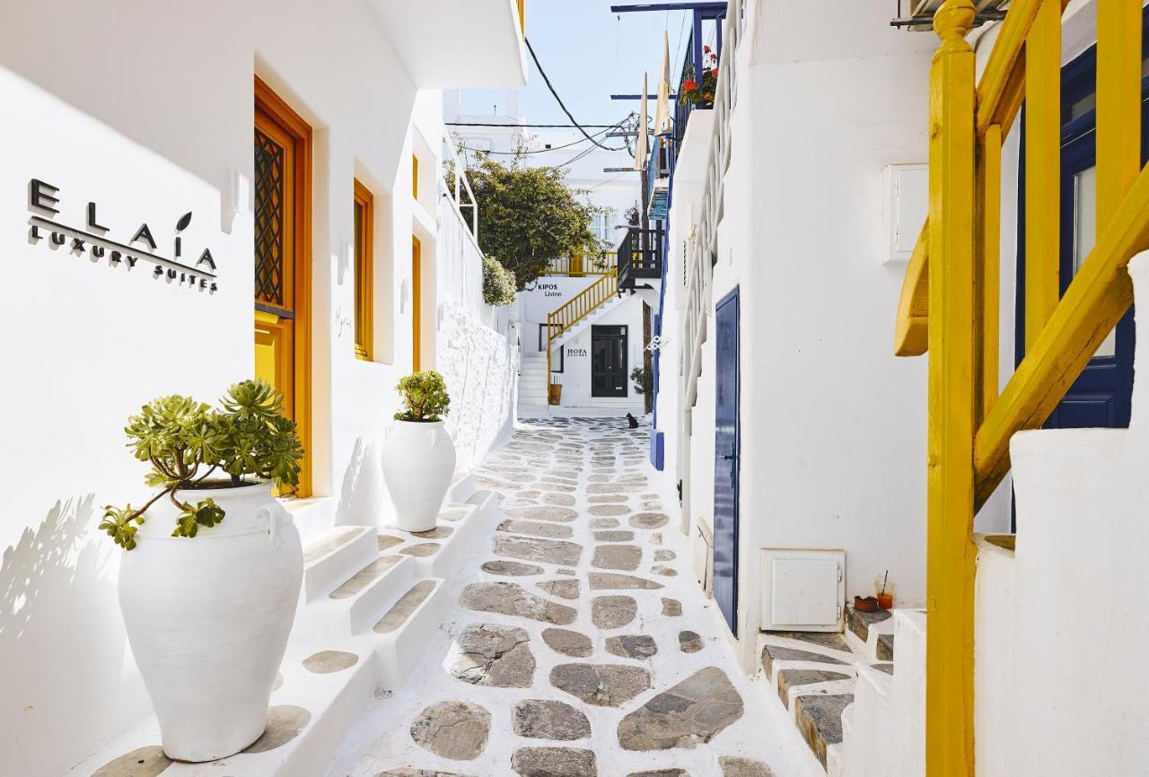 Elaia Luxury Suites Mykonos Mykonos Town Dış mekan fotoğraf